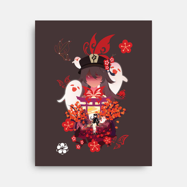 The Fun In Funeral-none stretched canvas-SwensonaDesigns