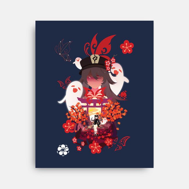 The Fun In Funeral-none stretched canvas-SwensonaDesigns