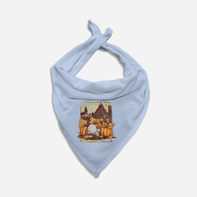 Love Autumn-cat bandana pet collar-fanfabio