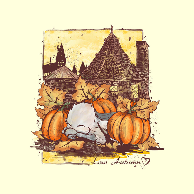 Love Autumn-none fleece blanket-fanfabio