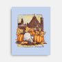Love Autumn-none stretched canvas-fanfabio