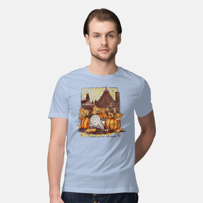 Love Autumn-mens premium tee-fanfabio