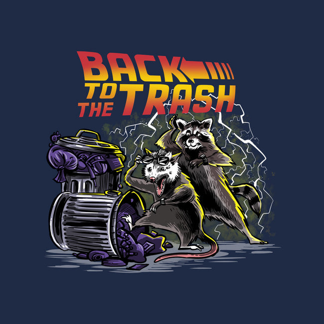 Back To The Trash-mens basic tee-zascanauta