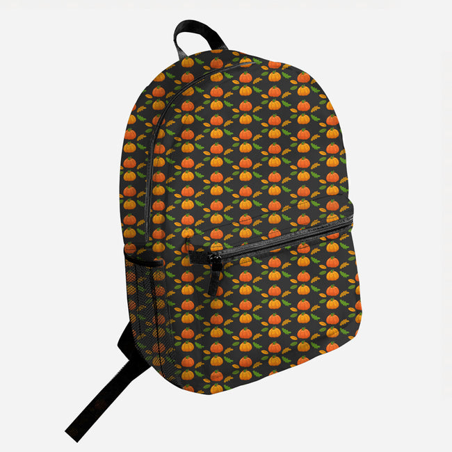 Autumn Pumpkins-none all over print backpack bag-Kang Uwi