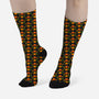 Autumn Pumpkins-unisex all over print crew socks-Kang Uwi