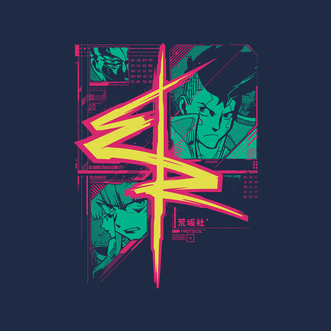 CyberRunners-mens basic tee-StudioM6