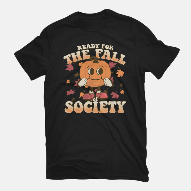 Ready For The Fall of Society-unisex basic tee-RoboMega