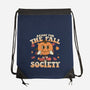 Ready For The Fall of Society-none drawstring bag-RoboMega