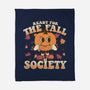 Ready For The Fall of Society-none fleece blanket-RoboMega