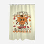 Ready For The Fall of Society-none polyester shower curtain-RoboMega