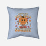 Ready For The Fall of Society-none removable cover w insert throw pillow-RoboMega