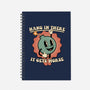 Hang In There-none dot grid notebook-RoboMega