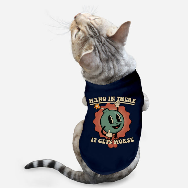 Hang In There-cat basic pet tank-RoboMega