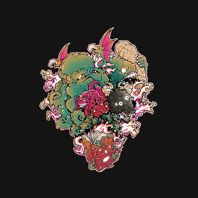 Lovecraftian Nightmare-baby basic tee-Fearcheck