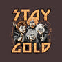 Stay Gold-none fleece blanket-momma_gorilla