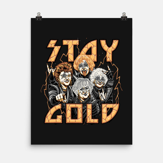 Stay Gold-none matte poster-momma_gorilla