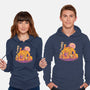 Purrpkin House-unisex pullover sweatshirt-eduely