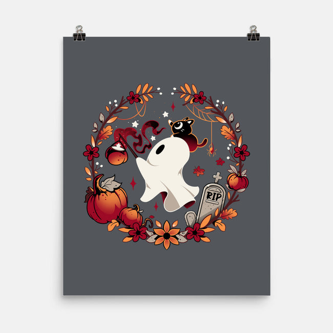 Spooky Wishes-none matte poster-Snouleaf