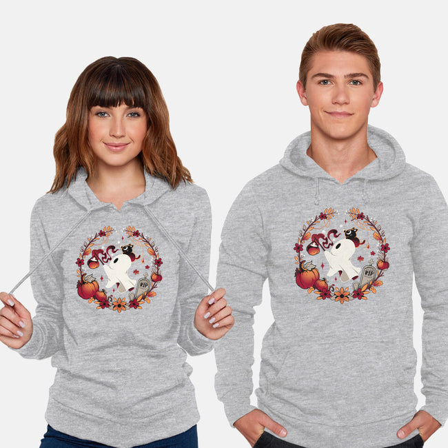 Spooky Wishes-unisex pullover sweatshirt-Snouleaf