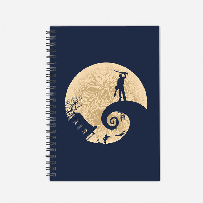 Evil Dead Before Christmas-none dot grid notebook-Tronyx79