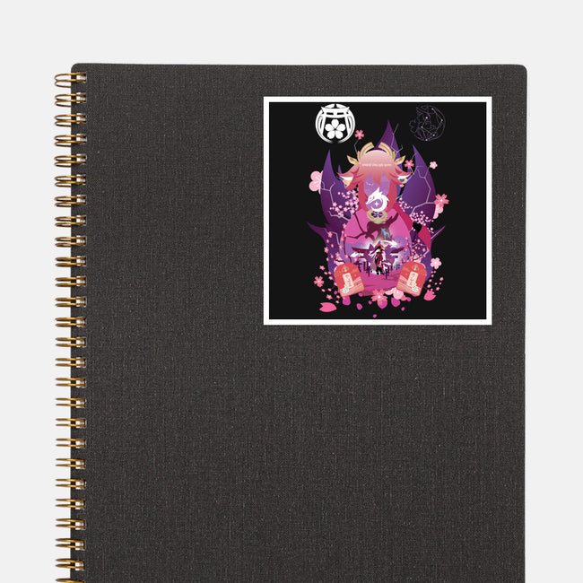 Fox Envoy-none glossy sticker-SwensonaDesigns