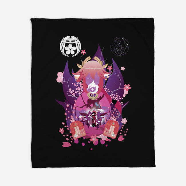 Fox Envoy-none fleece blanket-SwensonaDesigns