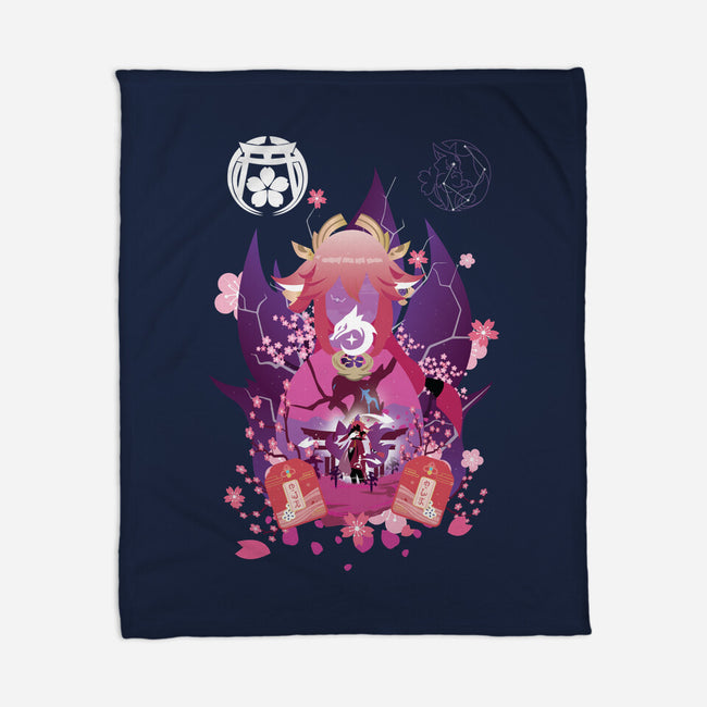 Fox Envoy-none fleece blanket-SwensonaDesigns