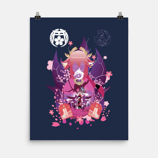 Fox Envoy-none matte poster-SwensonaDesigns