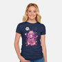 Fox Envoy-womens fitted tee-SwensonaDesigns