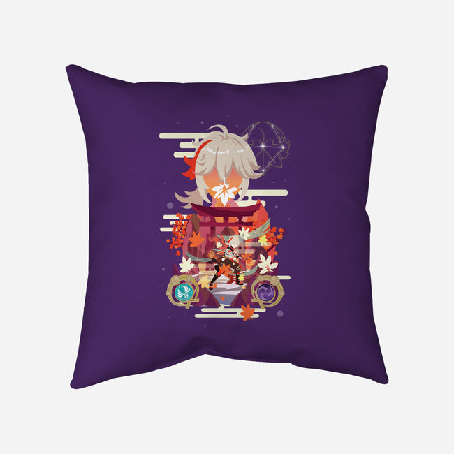 The Wandering Samurai-none removable cover w insert throw pillow-SwensonaDesigns