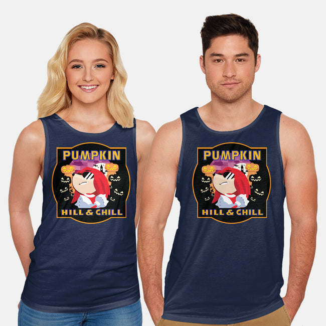 Pumpkin Hill And Chill-unisex basic tank-SwensonaDesigns