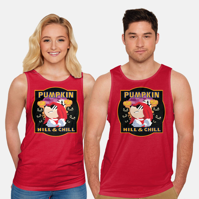 Pumpkin Hill And Chill-unisex basic tank-SwensonaDesigns