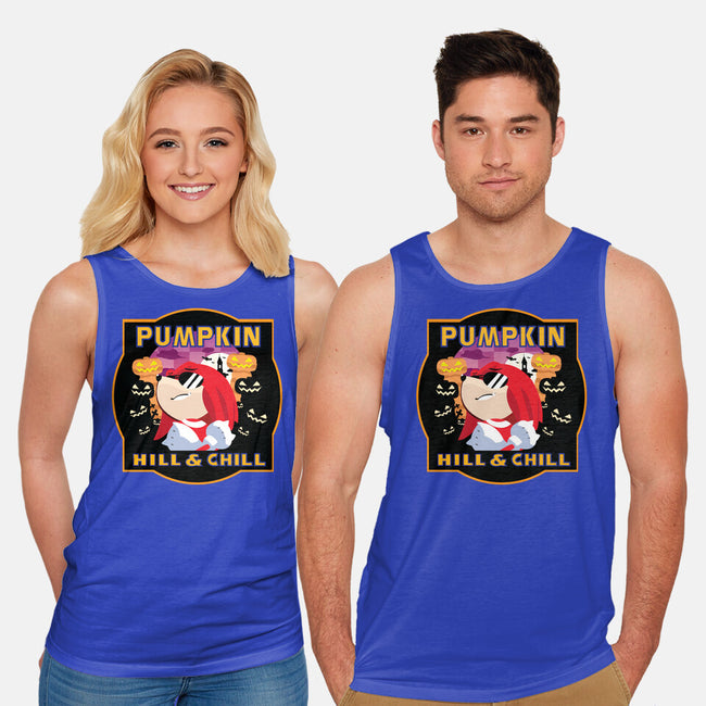 Pumpkin Hill And Chill-unisex basic tank-SwensonaDesigns