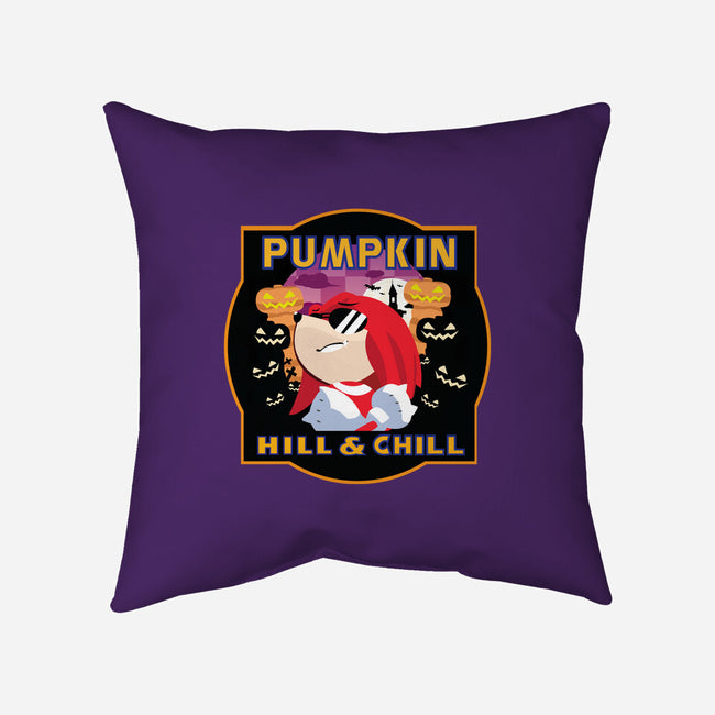 Pumpkin Hill And Chill-none removable cover w insert throw pillow-SwensonaDesigns