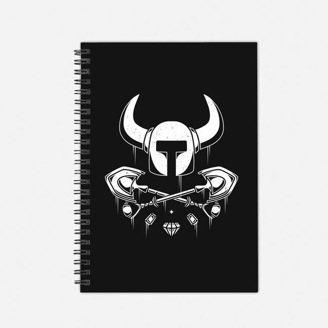Shovel Blade Master-none dot grid notebook-Alundrart