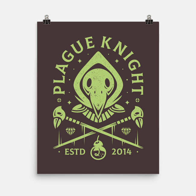 Plague Knight-none matte poster-Alundrart