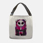 Jack Skellington Glitch-none adjustable tote bag-danielmorris1993