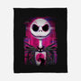 Jack Skellington Glitch-none fleece blanket-danielmorris1993