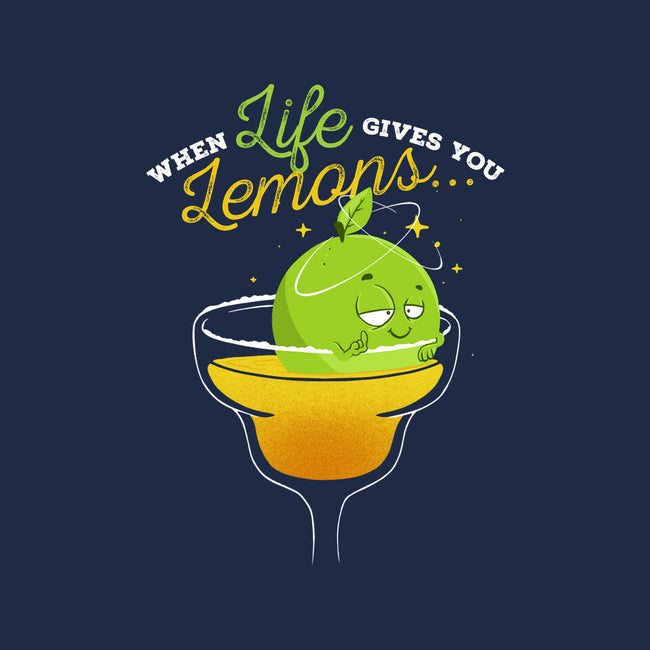 When Life Gives You Lemons-none glossy sticker-zawitees