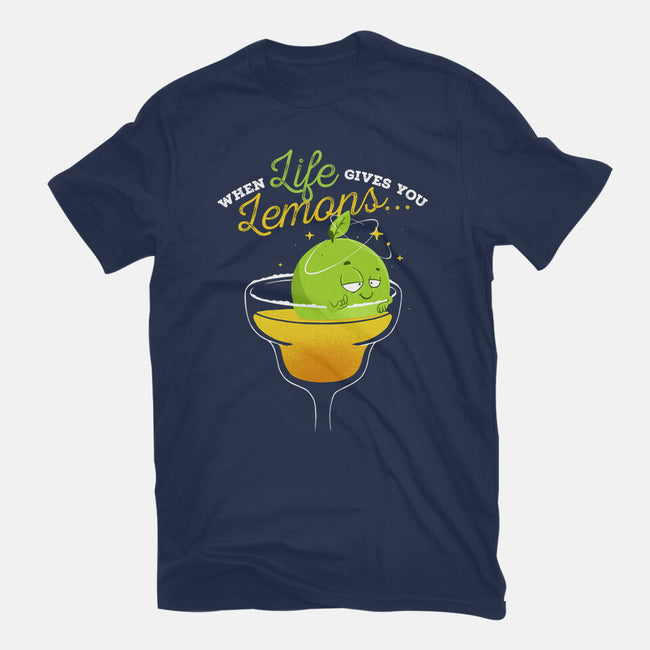 When Life Gives You Lemons-youth basic tee-zawitees