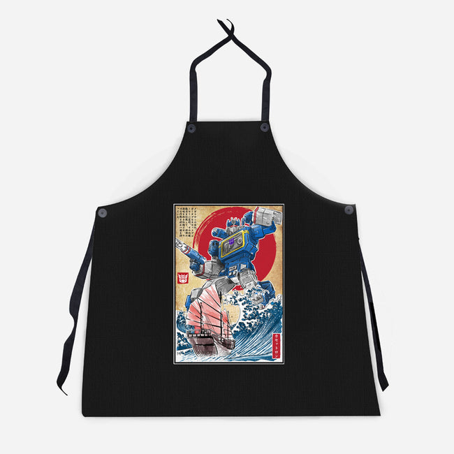 Soundwave In Japan-unisex kitchen apron-DrMonekers