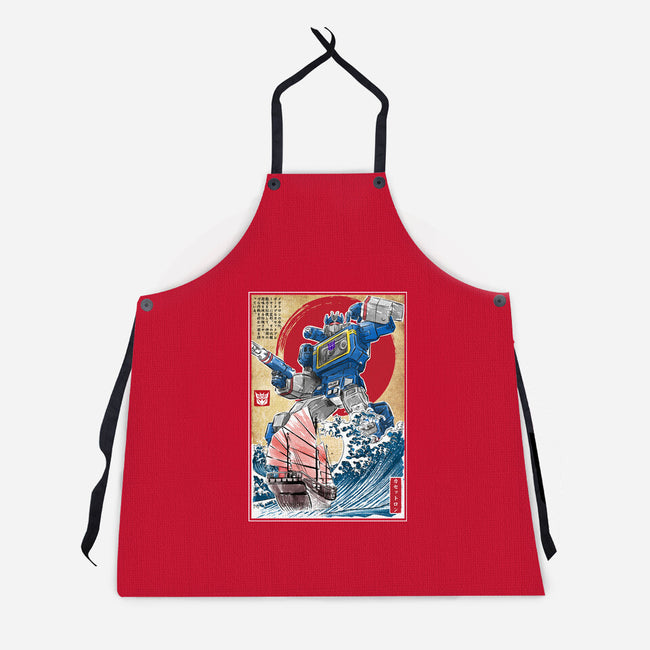 Soundwave In Japan-unisex kitchen apron-DrMonekers