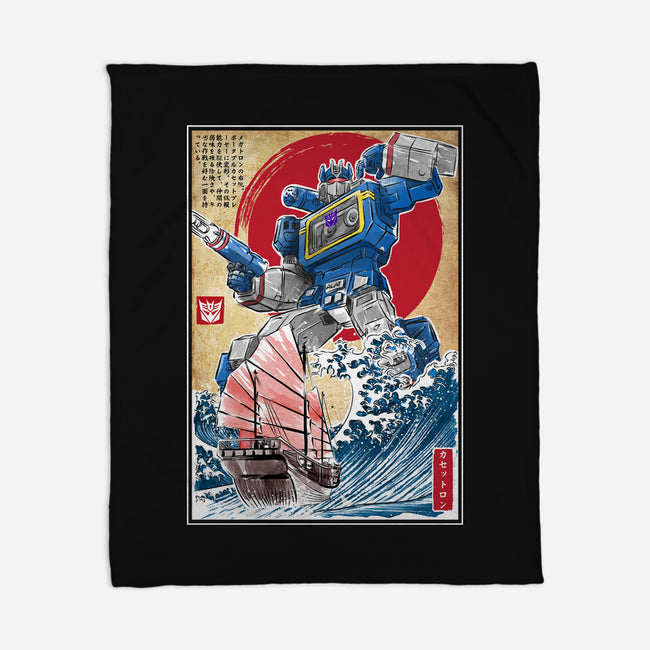 Soundwave In Japan-none fleece blanket-DrMonekers