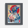 Soundwave In Japan-none stretched canvas-DrMonekers
