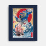 Soundwave In Japan-none stretched canvas-DrMonekers