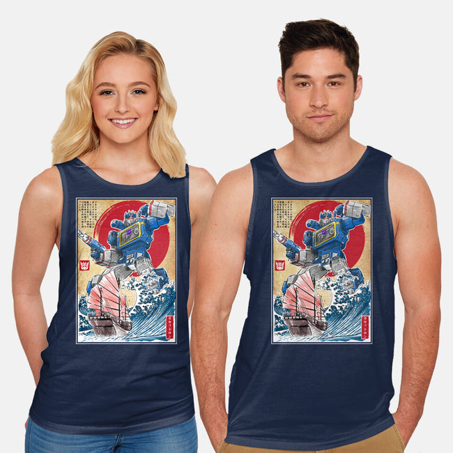 Soundwave In Japan-unisex basic tank-DrMonekers