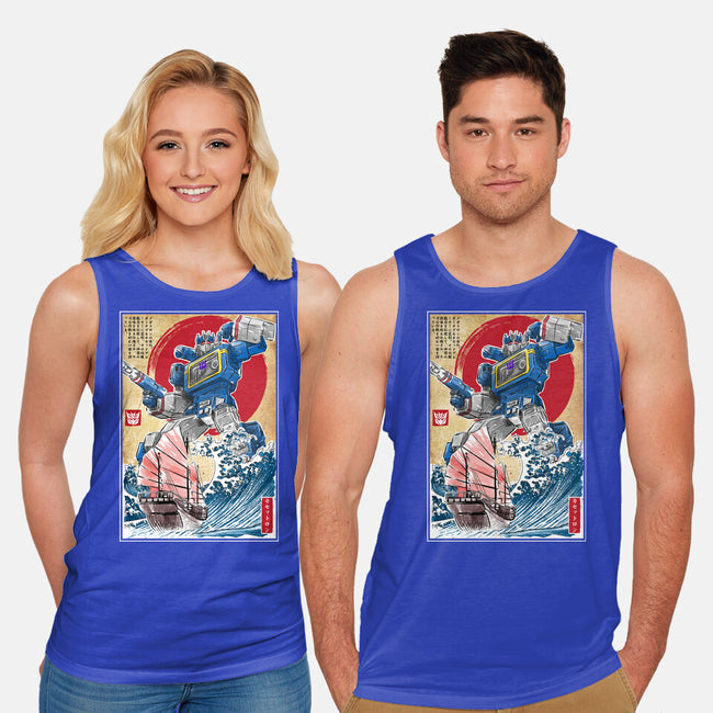 Soundwave In Japan-unisex basic tank-DrMonekers