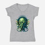 Seas Of Infinity-womens v-neck tee-daobiwan