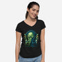 Seas Of Infinity-womens v-neck tee-daobiwan
