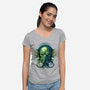 Seas Of Infinity-womens v-neck tee-daobiwan